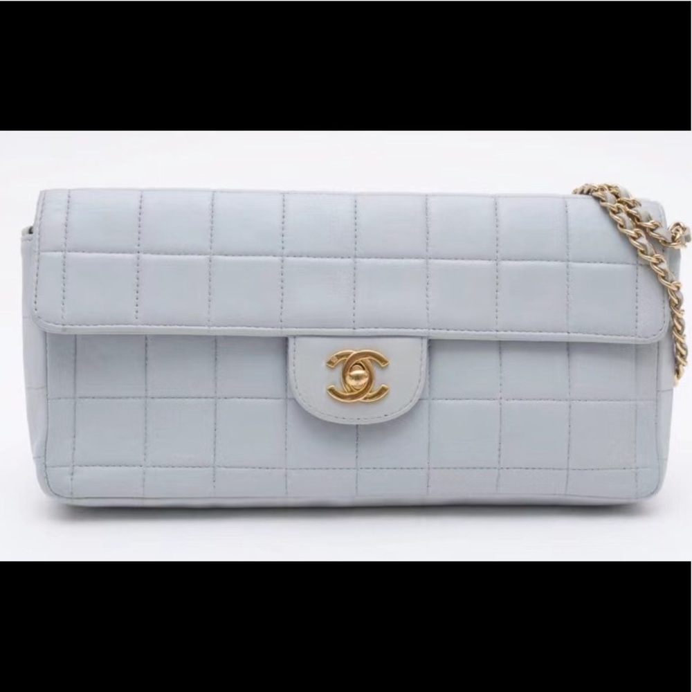 ISO Chanel Chocolate Bar East West Flap Bag - Picture 5 of 9